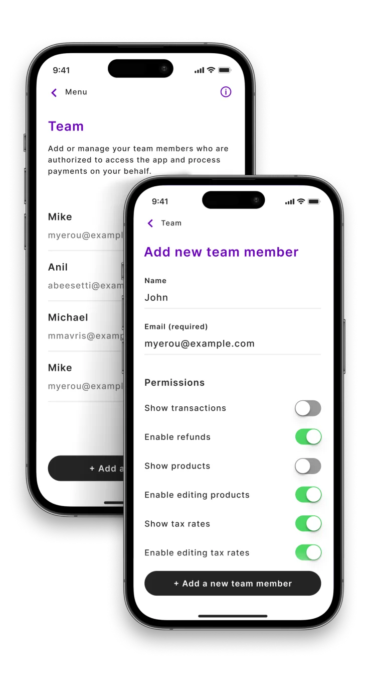Team management